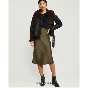 Silk midi skirt XSP